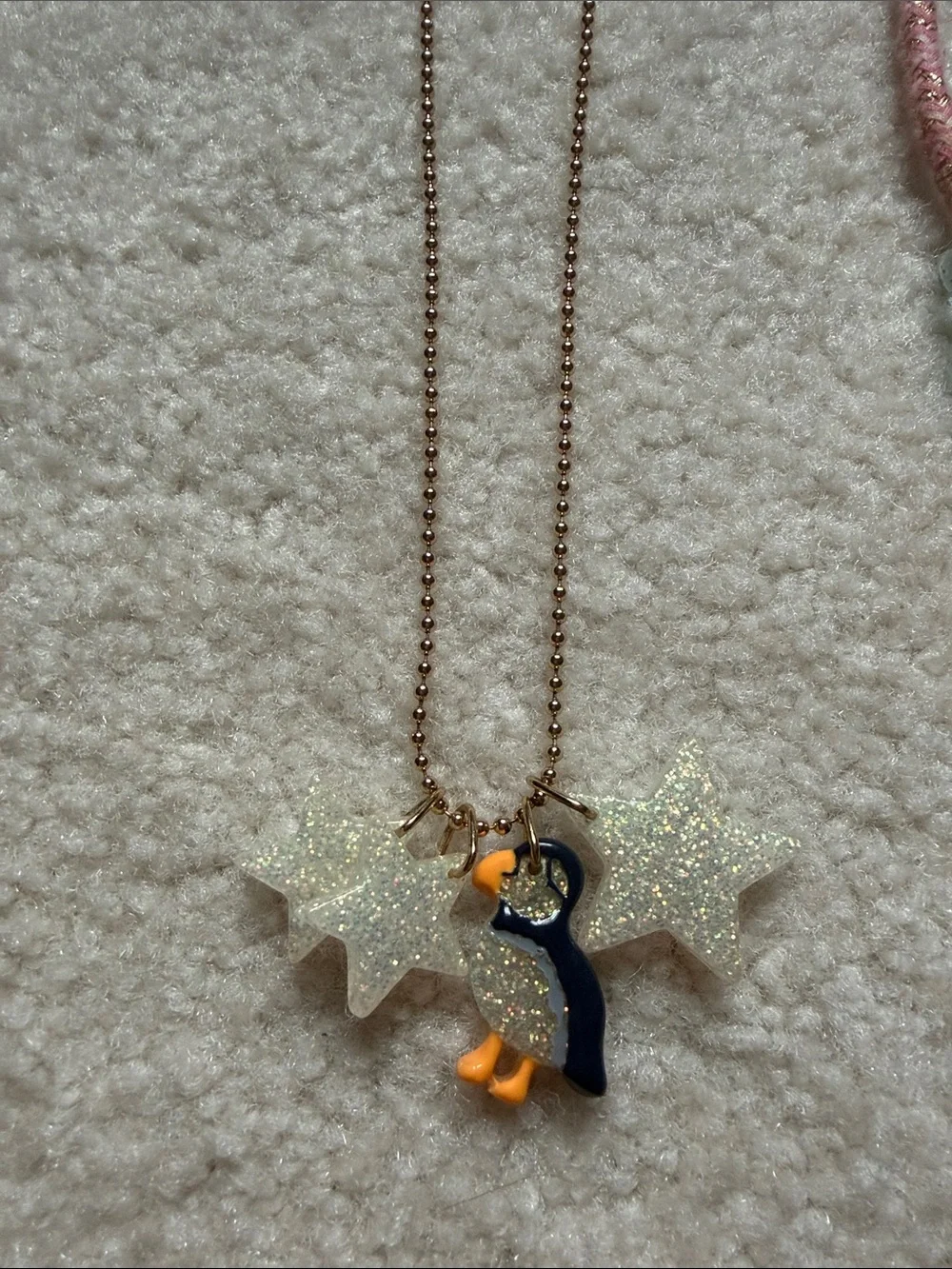 Crewcuts penguin necklace
